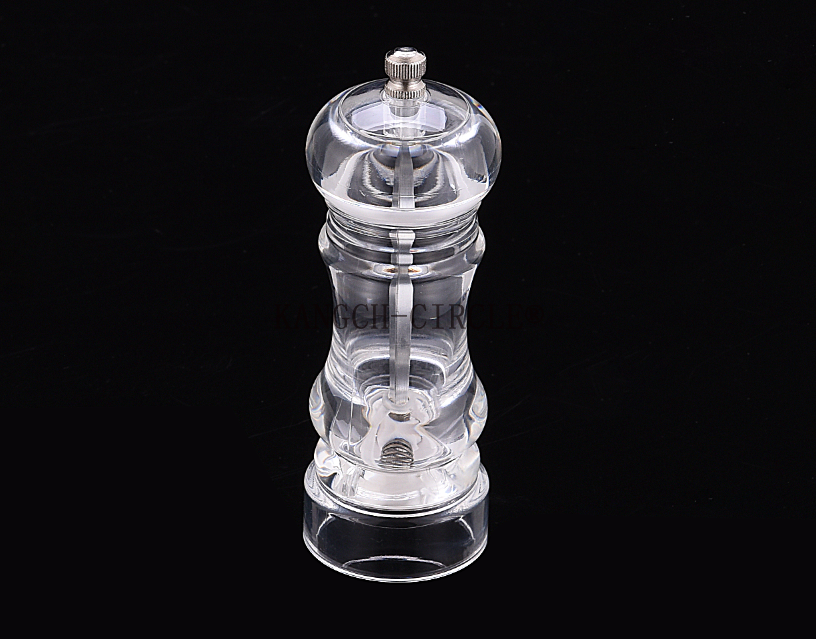 Acrylic pepper mill