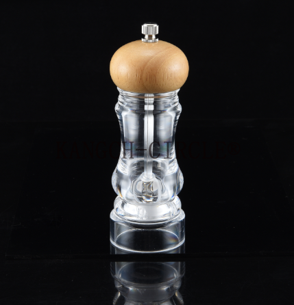 Acrylic pepper mill